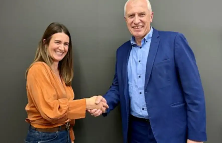 Carles Codó, director d'Assegur Diversos, S.A i Cristina Serra, directora de Global Risc Assegurances, S.A. i de la delegació de Generali Iard a Andorra.