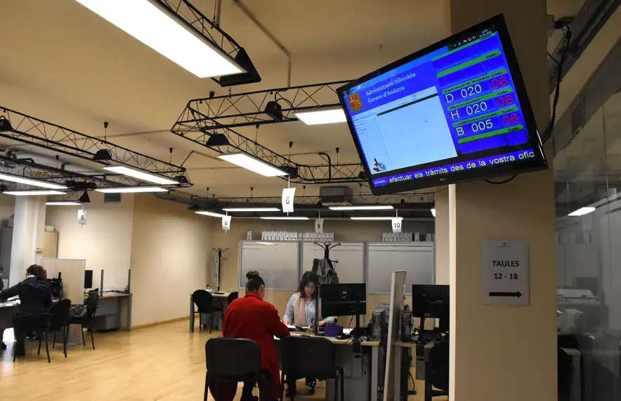 El departament de Tributs.