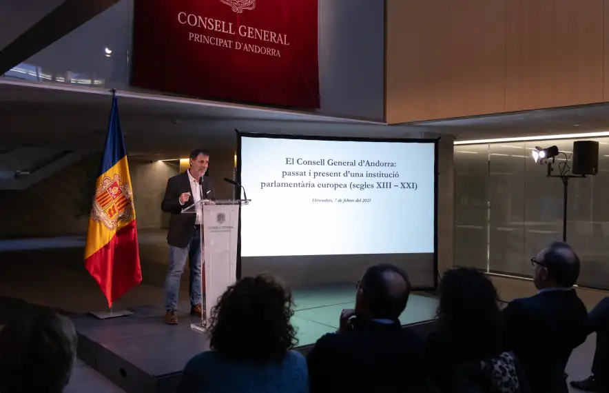 Carles Gascón, coordinador del curs, en la inauguració de la primera edició.