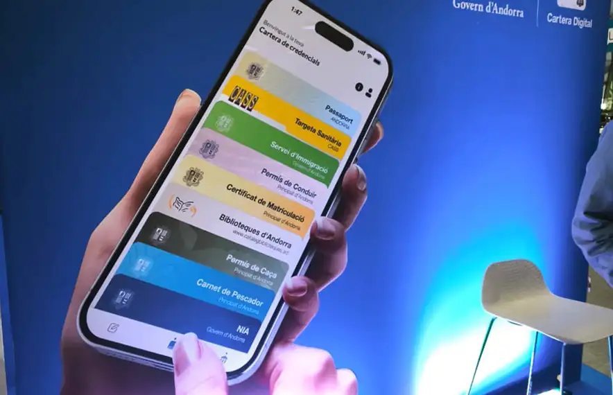 La nova aplicació de la cartera digital.