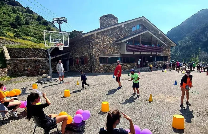 Activitats celebrades a l'alberg de la Baronia d'Encamp.