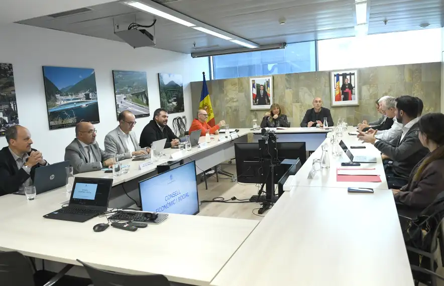 La darrera reunió del Consell Econòmic i Social.