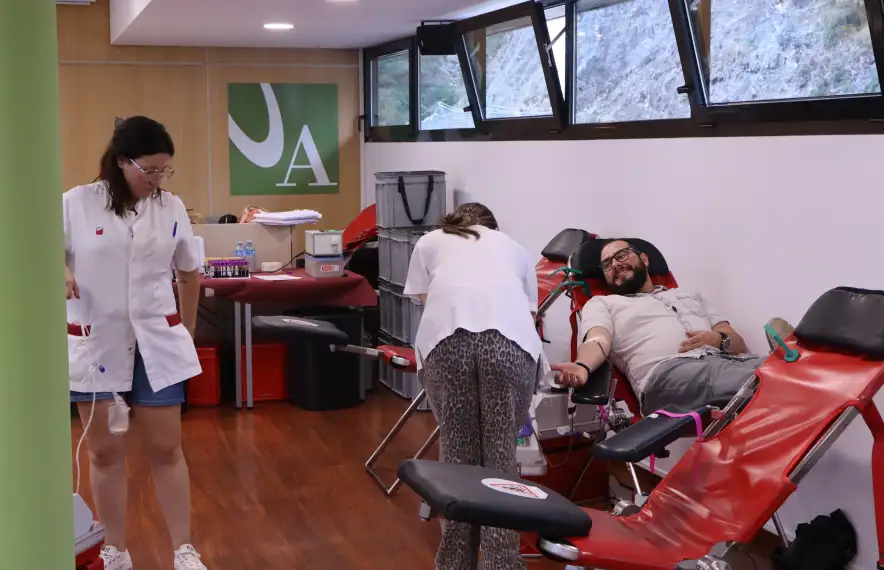 La campanya de donació de sang que va tenir lloc a l'UdA.