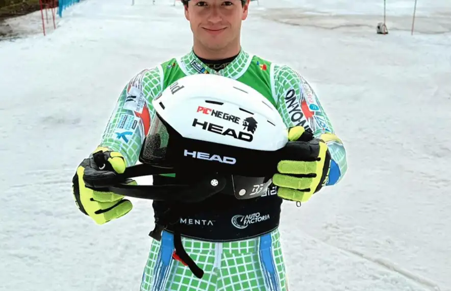 'Bartu' Gabriel, amb Pic Negre.