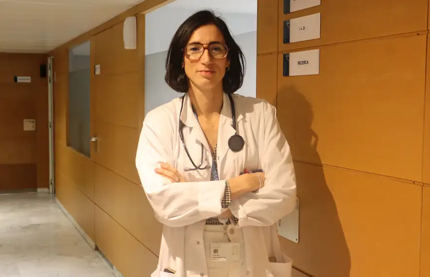 La doctora responsable del projecte MeDiBREAST, Cristina Royo.