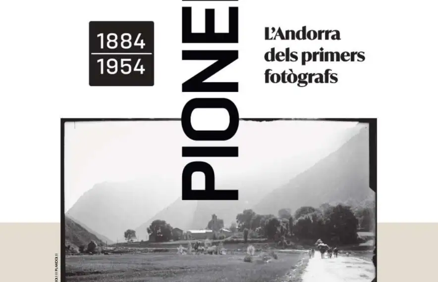 Cartell de l’exposició 'Pioners 1884-1954'.