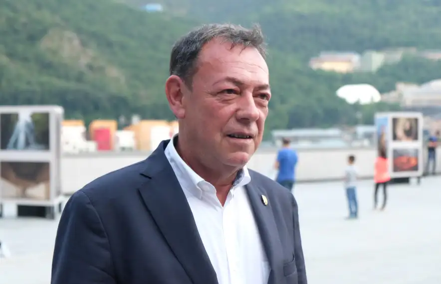 El cònsol major de Sant Julià, Josep Miquel Vila.