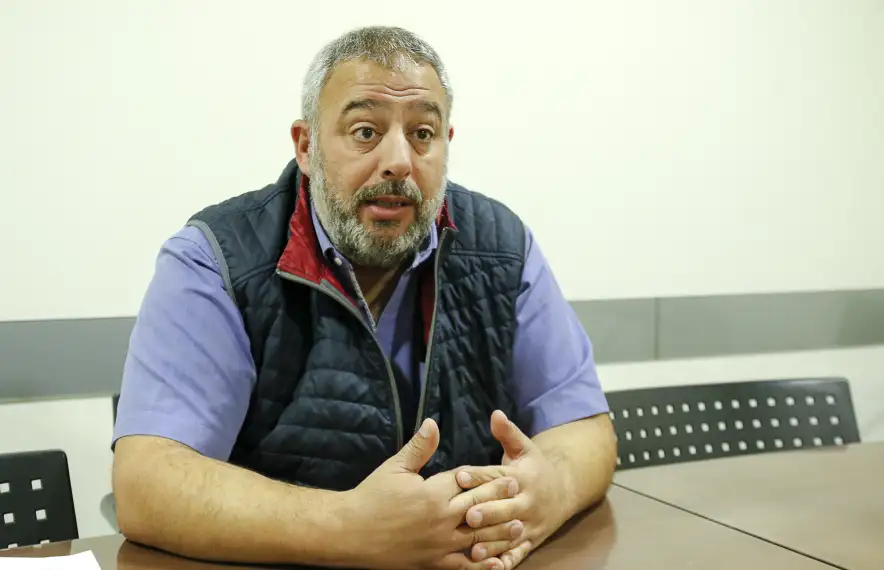 El president del Sindicat de Personal Adscrit a l’Administració General, Lluís Anguita.