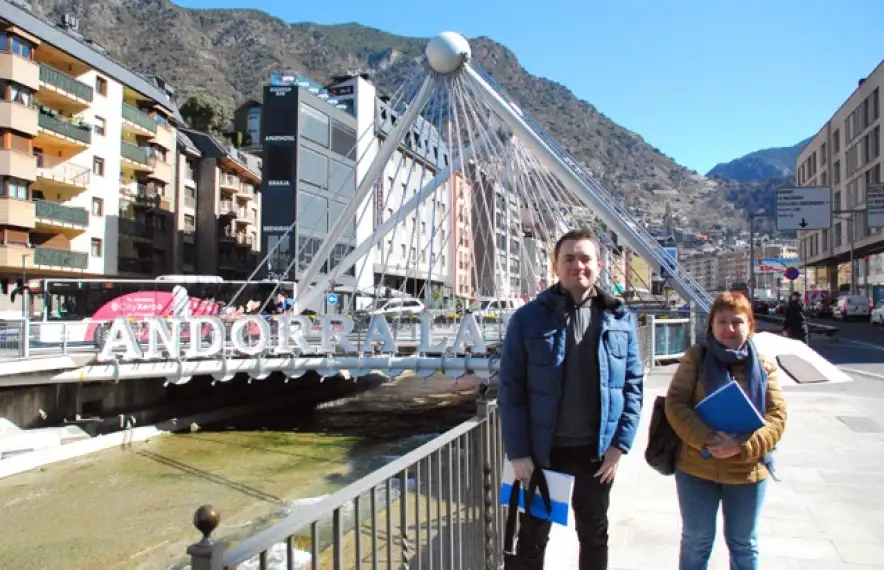 Puig i Ferrer, ahir al pont de París.