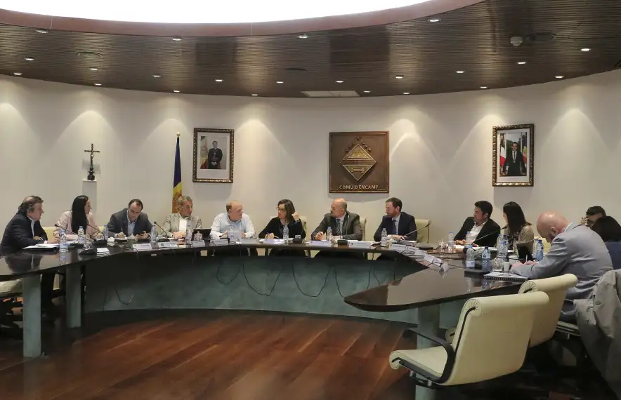 La darrera reunió de cònsols celebrada a Encamp.