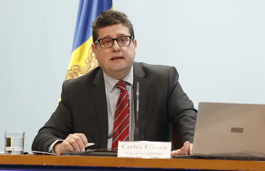 Carles Fiñana és cap de la Unitat d’Intel·ligència Financera d’Andorra.