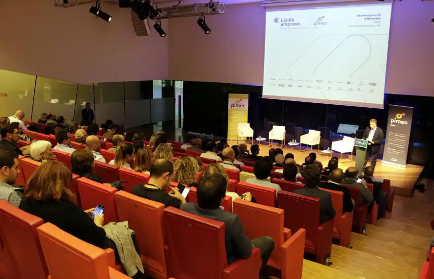 Trobada de les petites i mitjanes empreses de Lleida, el novembre de l’any passat.