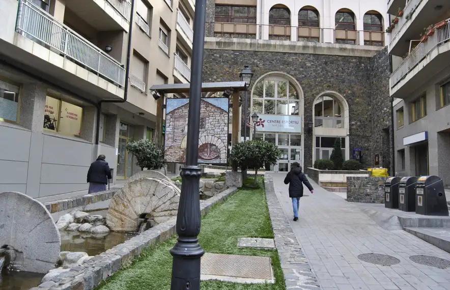 Una imatge d'arxiu del centre esportiu de Sant Julià de Lòria.