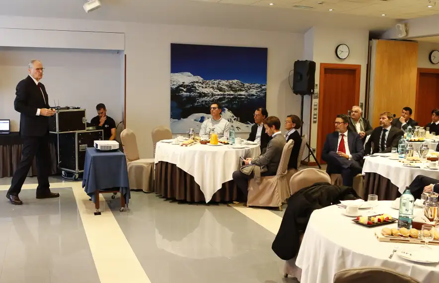 Julio Cazorla, ahir.