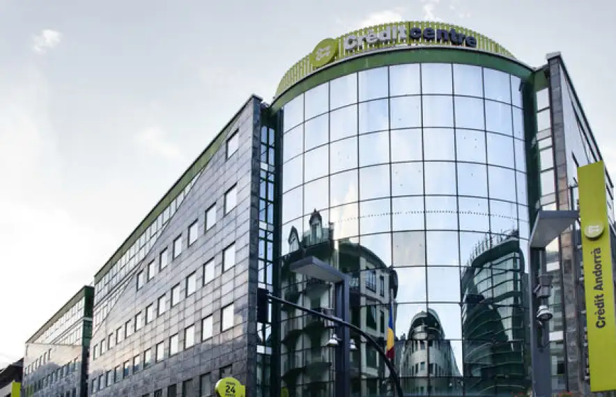 La seu social de Crèdit Andorrà.