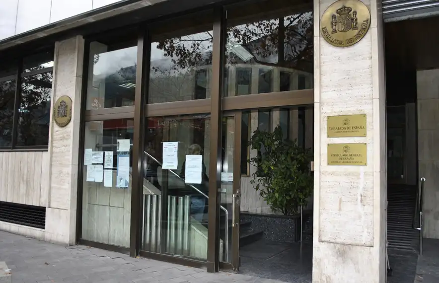 L'ambaixada espanyola.