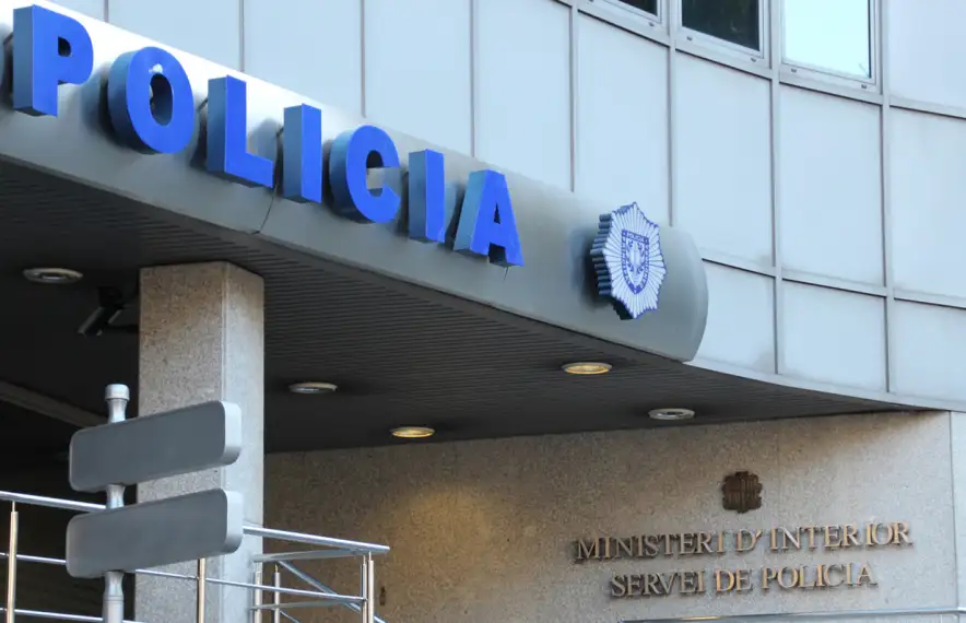 Les dependències de la Policia.