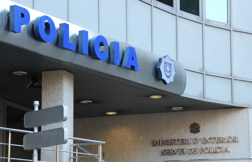 La seu central de la policia.