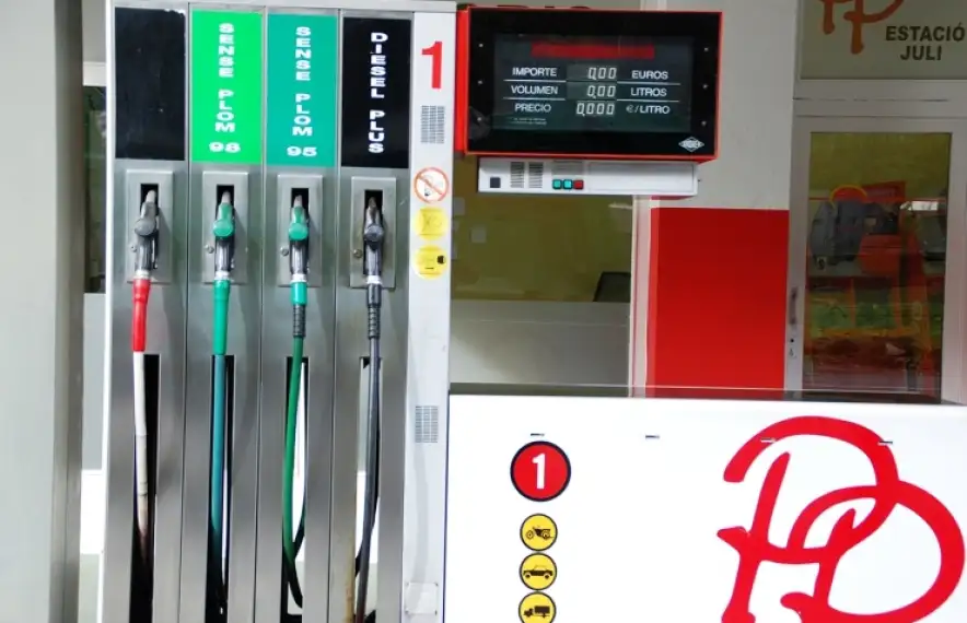 Una estació de servei.
