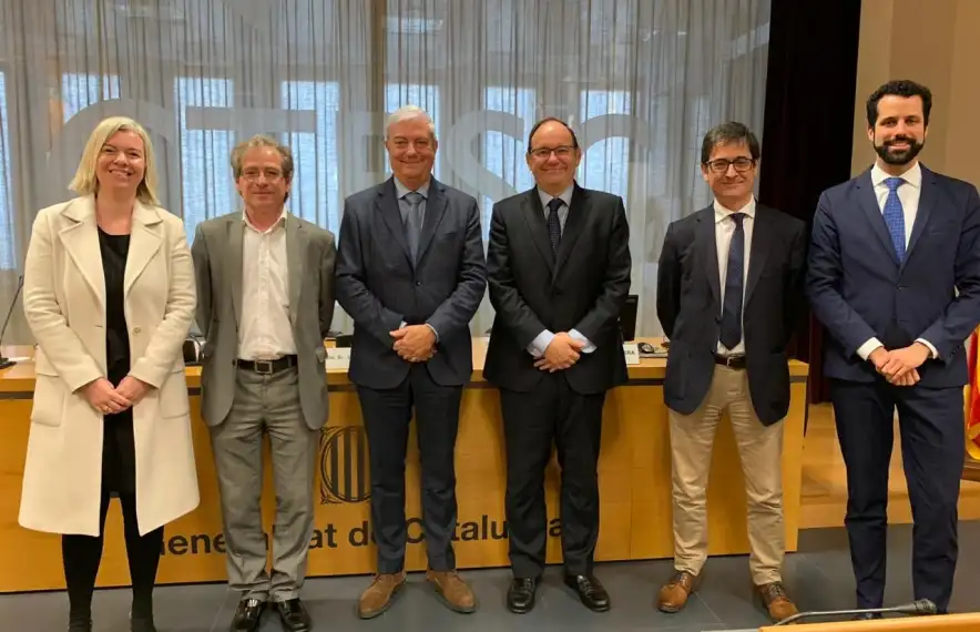 Les delegacions de la CEA i el Ctesc.