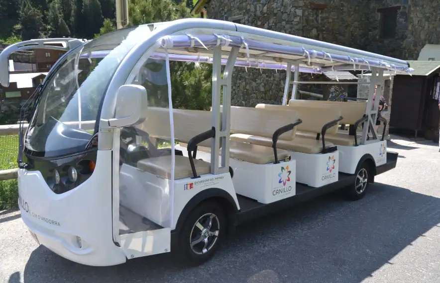 El vehicle elèctric de la Vall d'Incles.