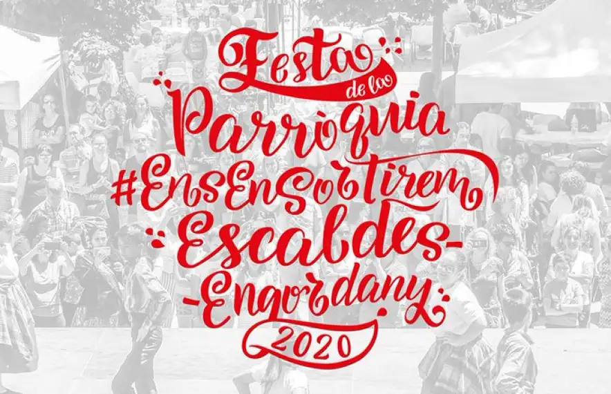 El cartell de la festa.