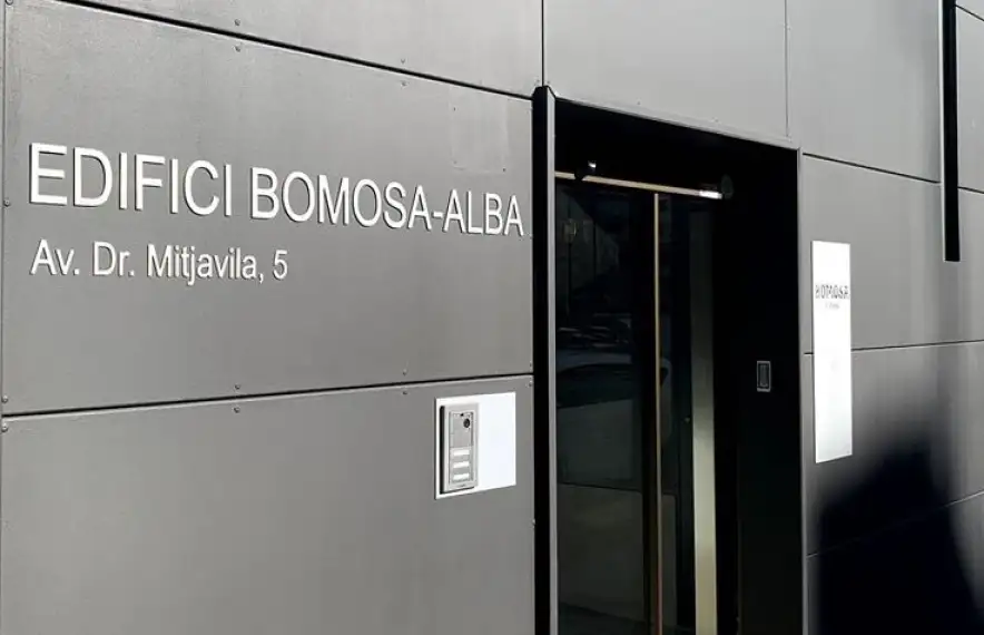 L'edifici de Bomosa a Andorra la Vella.