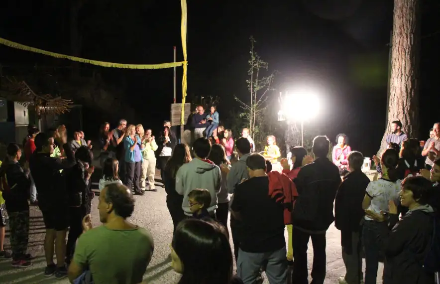 Assistents a la visita teatralitzada de l'any passat.