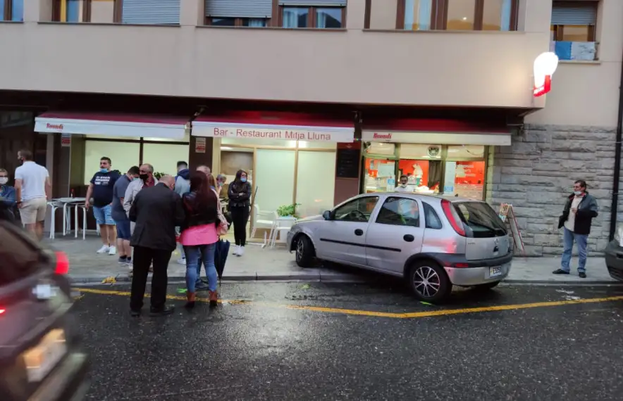 El lloc de l'accident, a Ciutat de Valls.