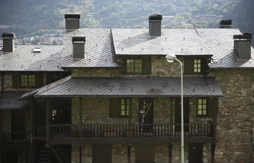 Imatge de l’habitatge on es va produir l’assassinat