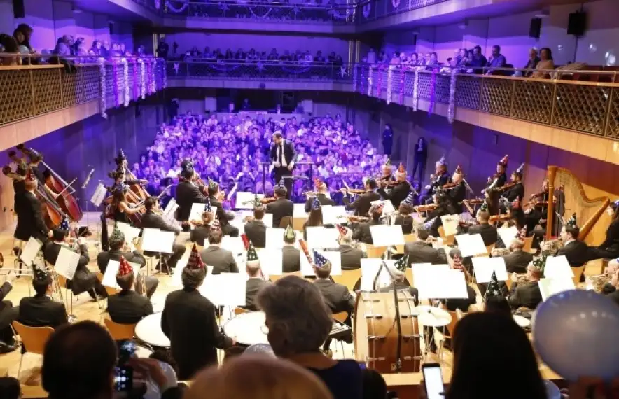 Concer de Cap d'Any de l'ONCA a l'Auditori en l'edidió del 2018 d'Ordino Clàssic.