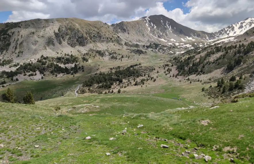 La vall del Madriu-Perafita-Claror, partrimoni de la humanitat des del 2004.