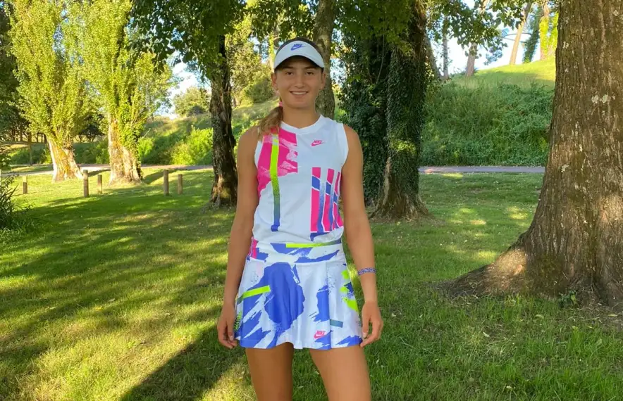 Vicky Jiménez, en una imatge d'arxiu, es troba competint a Plovdiv.