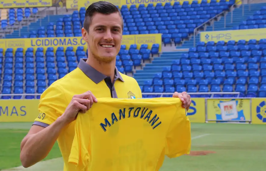Martin Mantovani, de Las Palmas a l'FC Andorra. Foto: Twitter