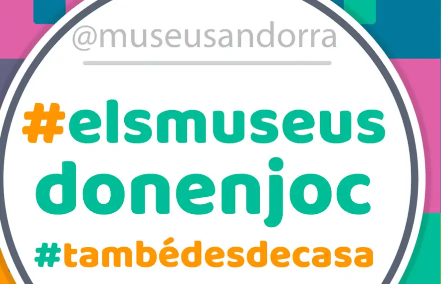 El cartell informatiu dels jocs dels museus.