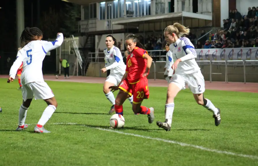 La selecció femenina va disputar el seu únic i últim partit, de moment, a casa al 2018. Foto: Coke González