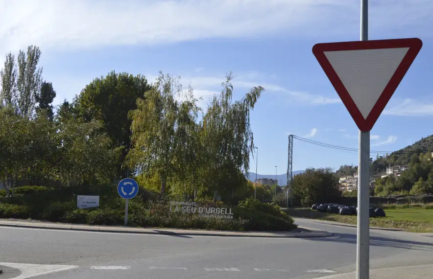 Imatge d’entrada a la capital alturgellenca.