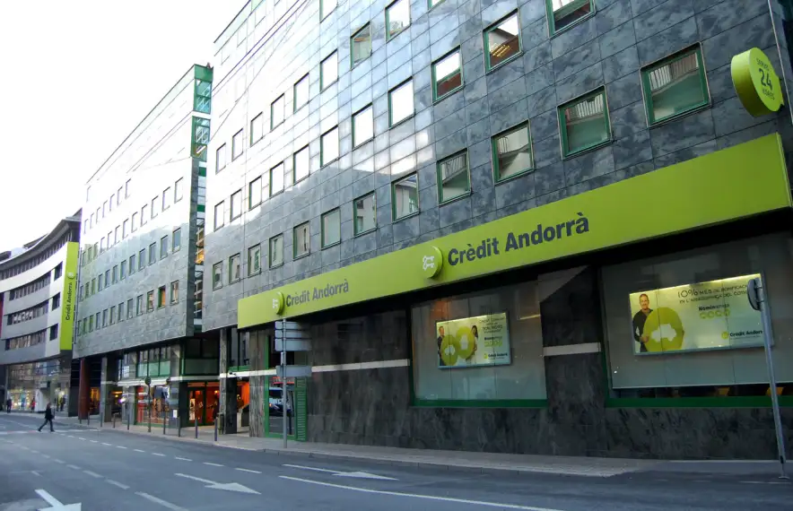 La seu de Crèdit Andorrà.