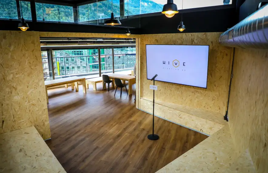 Les instal·lacions de Hive Five.