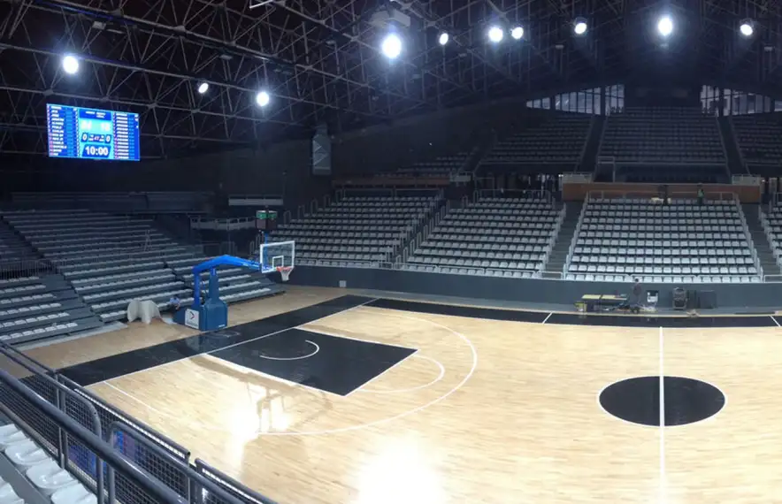 El Poliesportiu d'Andorra.