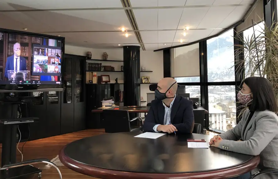 Un moment de la cerimònia.