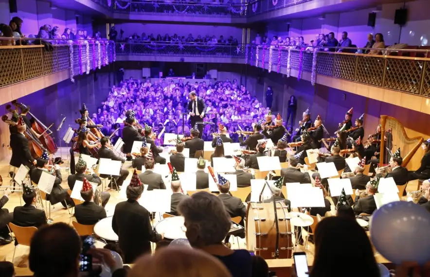 Concert de Cap d'Any a l'Auditori Nacional en una imatge d'arxiu.