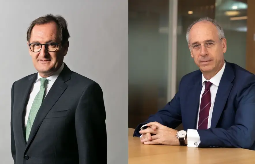 Xavier Cornella i José Luis Dorado, nous president i vicepresident d'Andorran Banking.