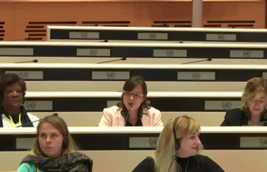 Intervenció d'Stop Violències davant de la CEDAW.