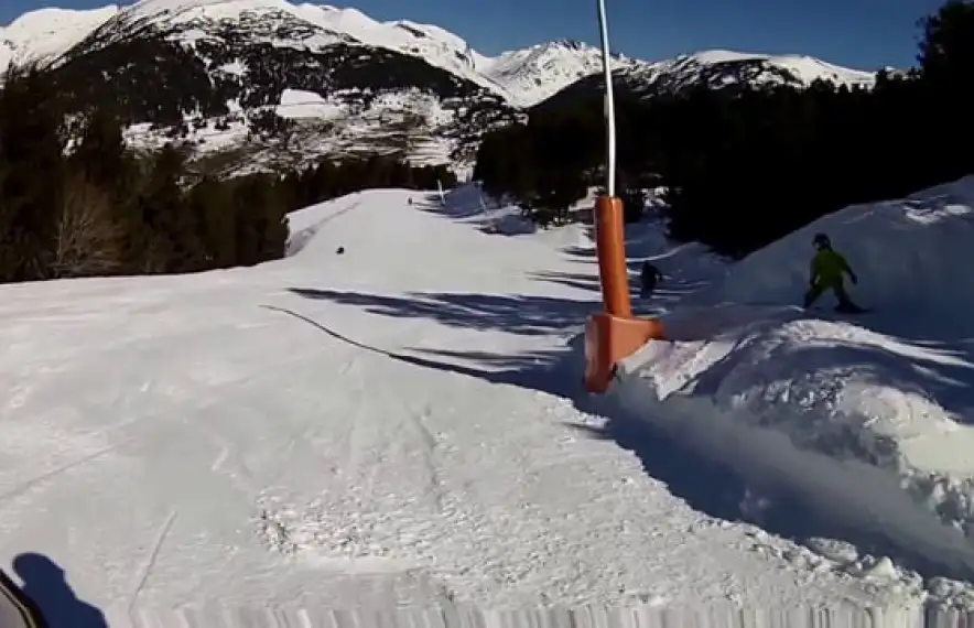 Vista de la pista Esquirol.