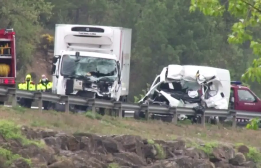 L’accident va tenir lloc al quilòmetre 140 de la C-14.