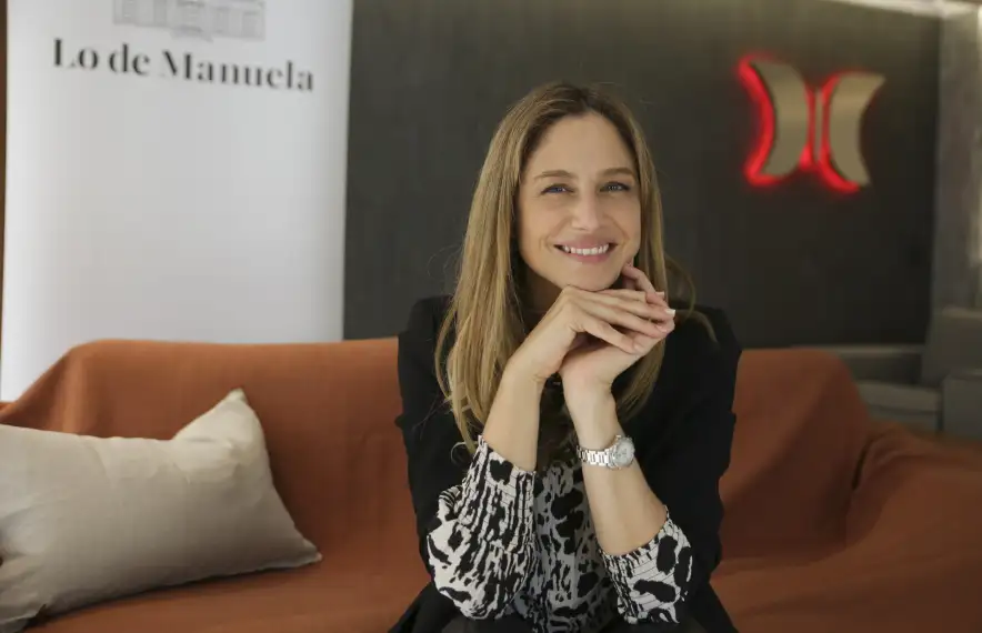 L’empresària i exmodel Martina Klein, avui a Pyrénées.