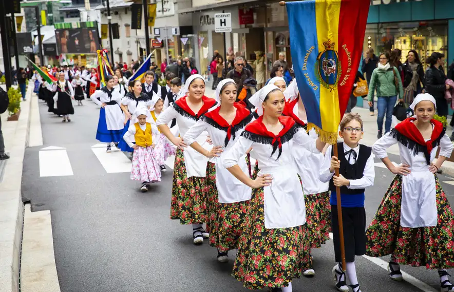 Una edició anterior de la Setmana de la diversitat cultural d'Andorra la Vella.