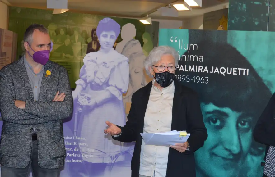 La inauguració de la mostra de Jaquetti, bona ocasió per reivindicar-li un carrer.