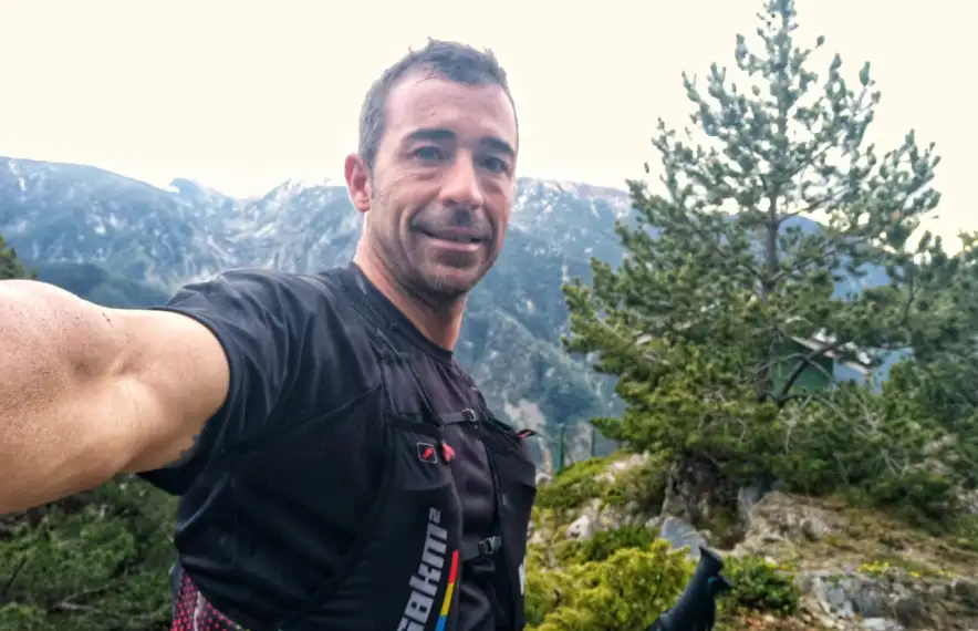 Gerard Berroya va completar un altre Everesting Trail Running Challenge. Foto: Foto cedida per Gerard Berroya
